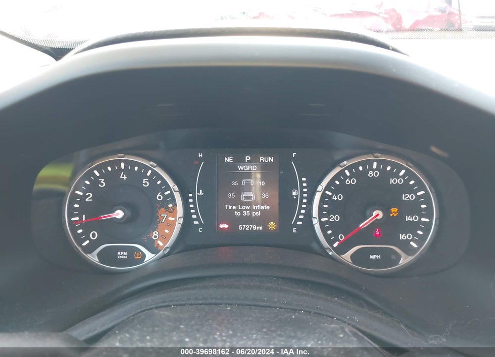 2017 JEEP RENEGADE LATITUDE 4X4 VIN: ZACCJBBB4HPF55804