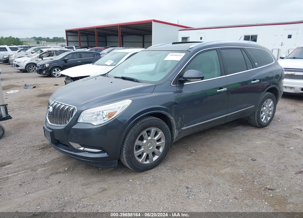 2014 BUICK ENCLAVE LEATHER VIN: 5GAKRBKDXEJ303798