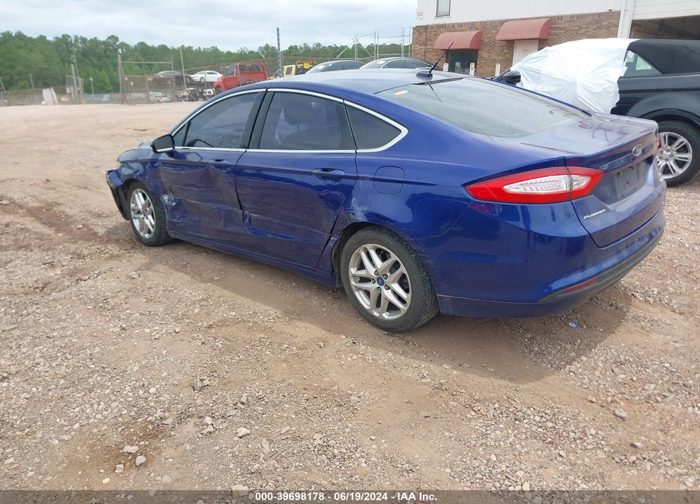 2013 FORD FUSION SE VIN: 3FA6P0HR0DR160755