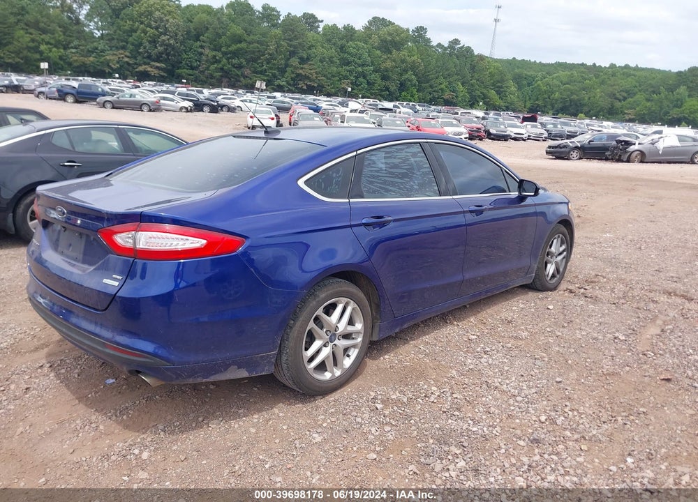 2013 FORD FUSION SE VIN: 3FA6P0HR0DR160755