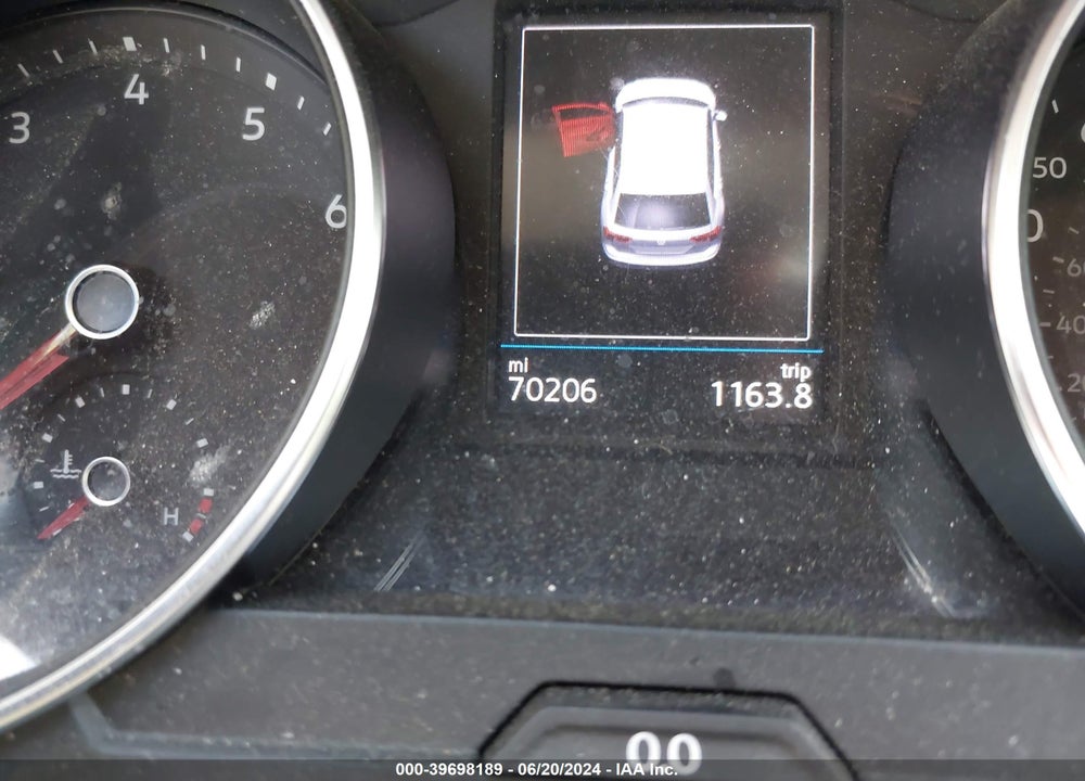2019 VOLKSWAGEN TIGUAN 2.0T SE/2.0T SEL/2.0T SEL R-LINE/2.0T SEL R-LINE BLACK VIN: 3VV2B7AX2KM031856