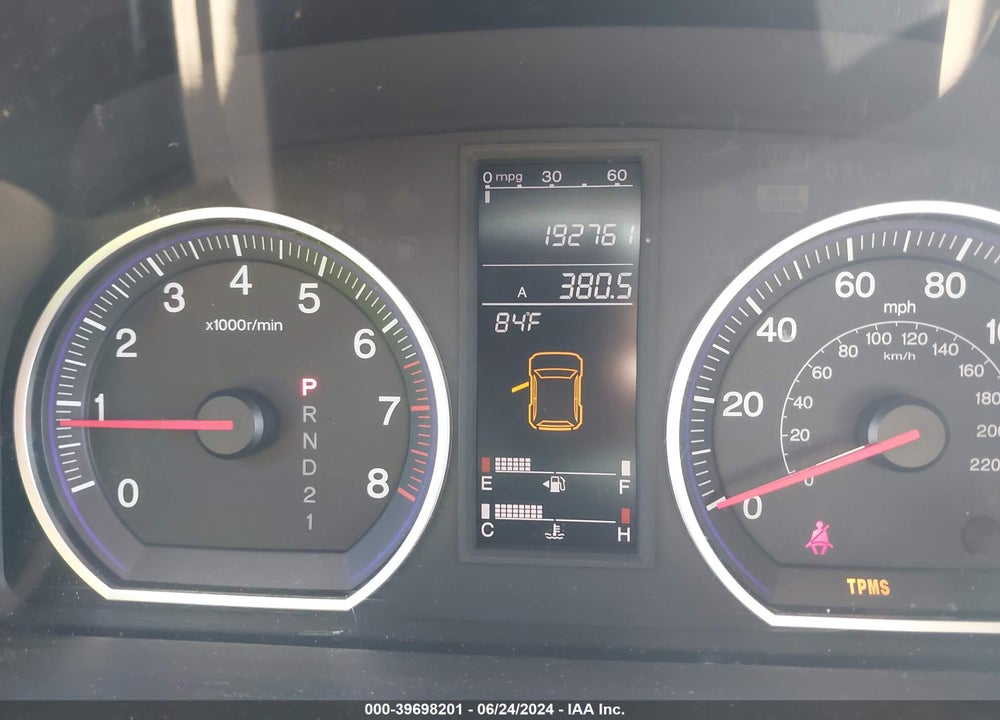 2009 HONDA CR-V EX VIN: 3CZRE48589G708029