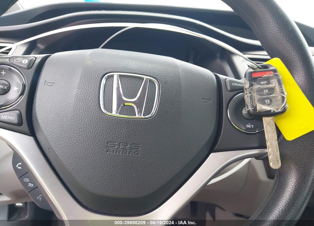 2015 HONDA CIVIC LX VIN: 19XFB2F59FE088453