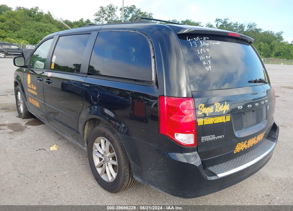 2014 DODGE GRAND CARAVAN SXT VIN: 2C4RDGCG0ER155805