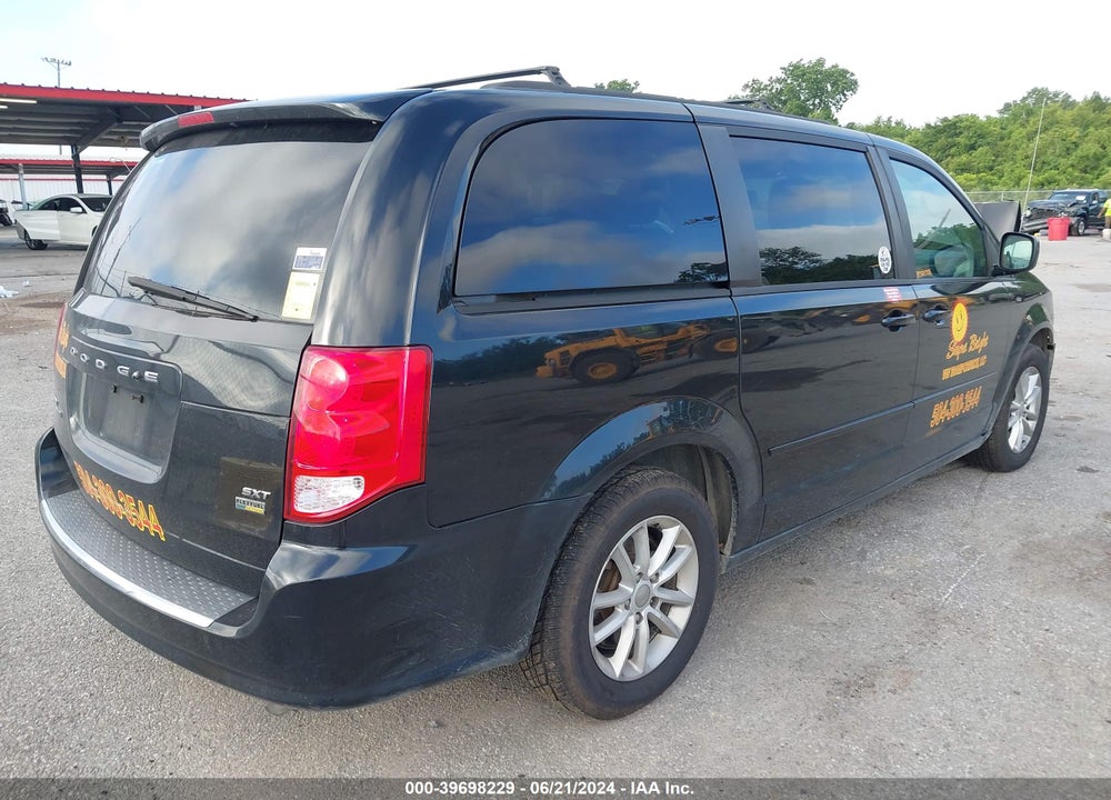 2014 DODGE GRAND CARAVAN SXT VIN: 2C4RDGCG0ER155805