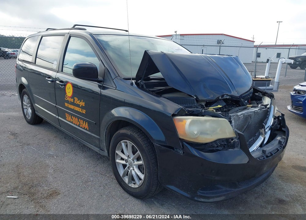 2014 DODGE GRAND CARAVAN SXT VIN: 2C4RDGCG0ER155805