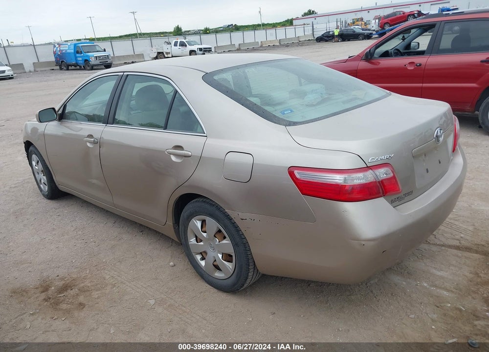 2007 TOYOTA CAMRY LE VIN: 4T1BE46K17U125792