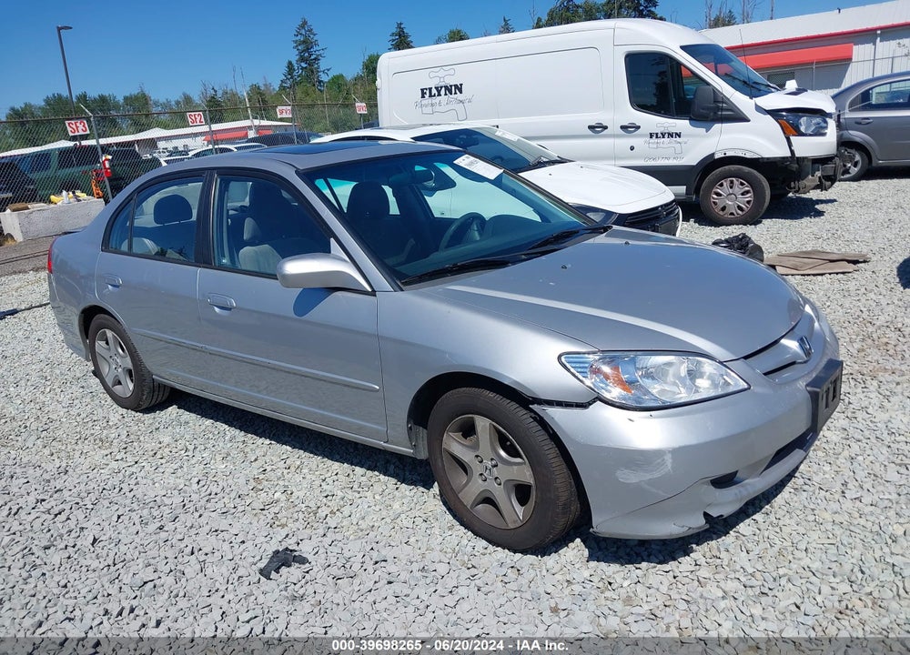 2004 HONDA CIVIC EX VIN: JHMES25714S001880