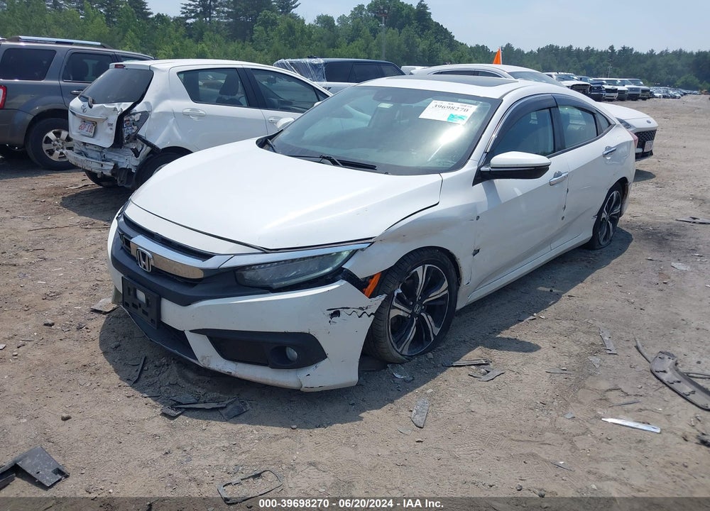 2016 HONDA CIVIC TOURING VIN: 19XFC1F90GE205882