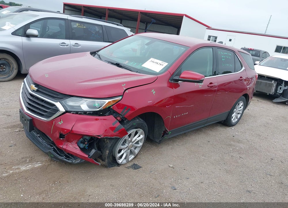 2019 CHEVROLET EQUINOX LT VIN: 3GNAXKEV5KS596936