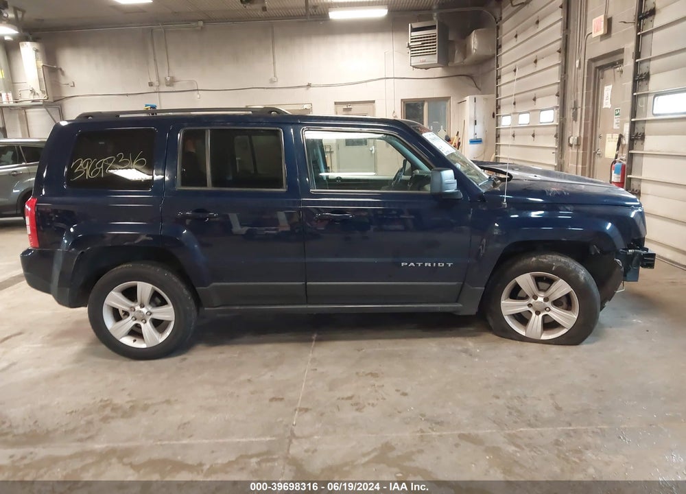 2017 JEEP PATRIOT LATITUDE 4X4 VIN: 1C4NJRFB7HD111410