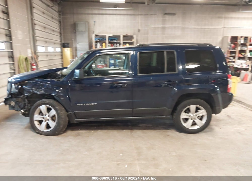 2017 JEEP PATRIOT LATITUDE 4X4 VIN: 1C4NJRFB7HD111410