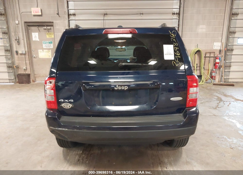 2017 JEEP PATRIOT LATITUDE 4X4 VIN: 1C4NJRFB7HD111410