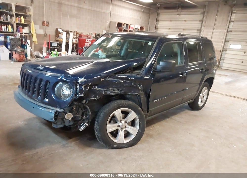 2017 JEEP PATRIOT LATITUDE 4X4 VIN: 1C4NJRFB7HD111410