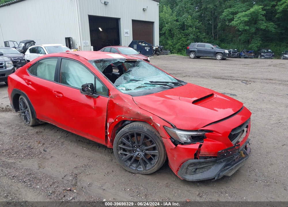2022 SUBARU WRX PREMIUM VIN: JF1VBAF69N9026655