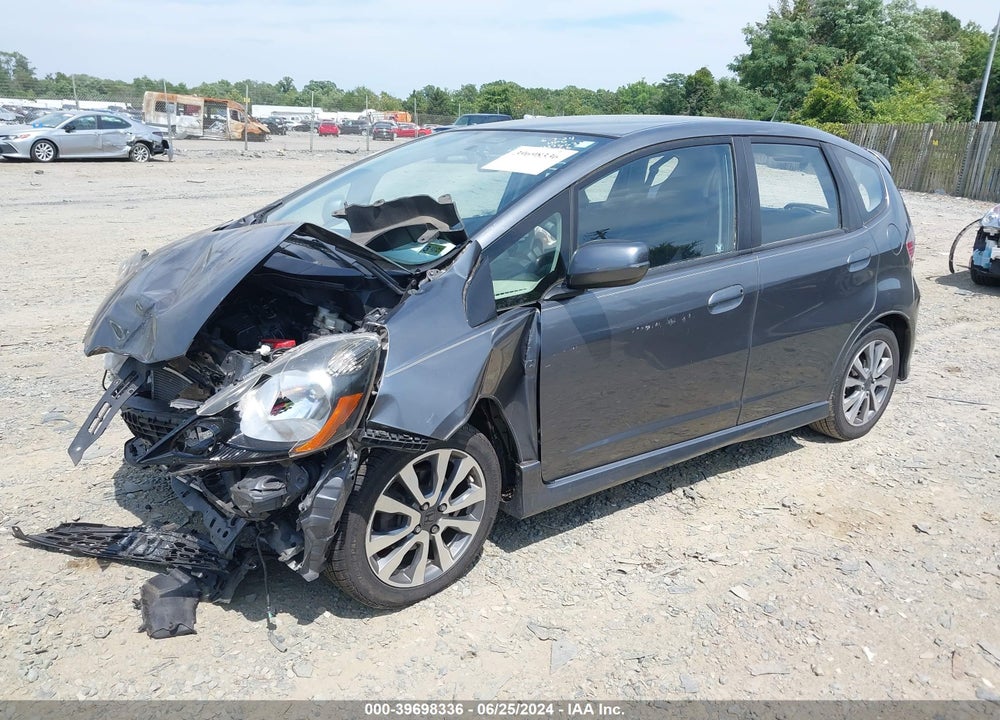 2012 HONDA FIT SPORT VIN: JHMGE8H56CC016266