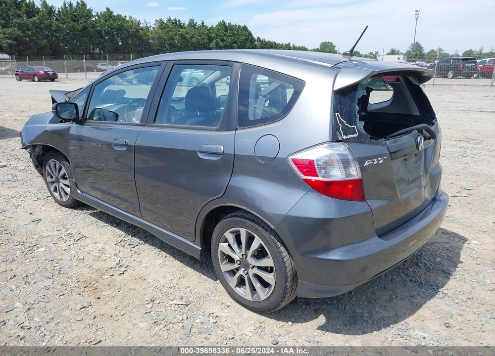 2012 HONDA FIT SPORT VIN: JHMGE8H56CC016266