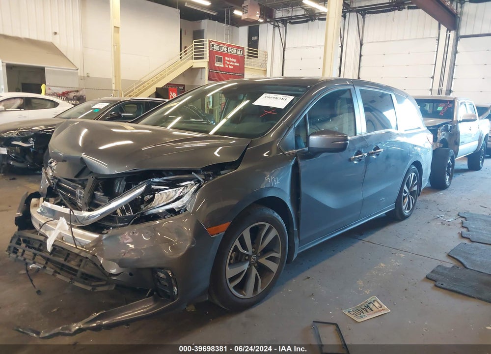 2024 HONDA ODYSSEY TOURING VIN: 5FNRL6H85RB009805