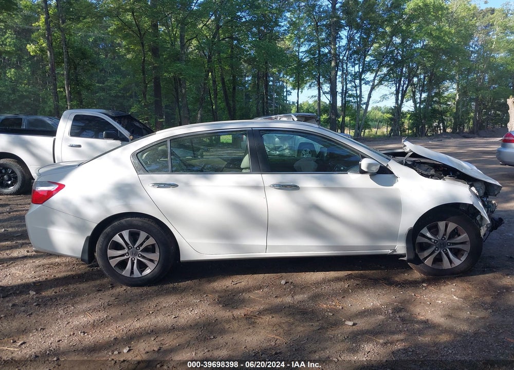 2014 HONDA ACCORD LX VIN: 1HGCR2F3XEA086288