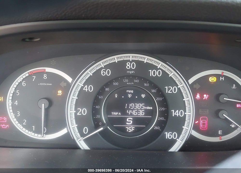 2014 HONDA ACCORD LX VIN: 1HGCR2F3XEA086288
