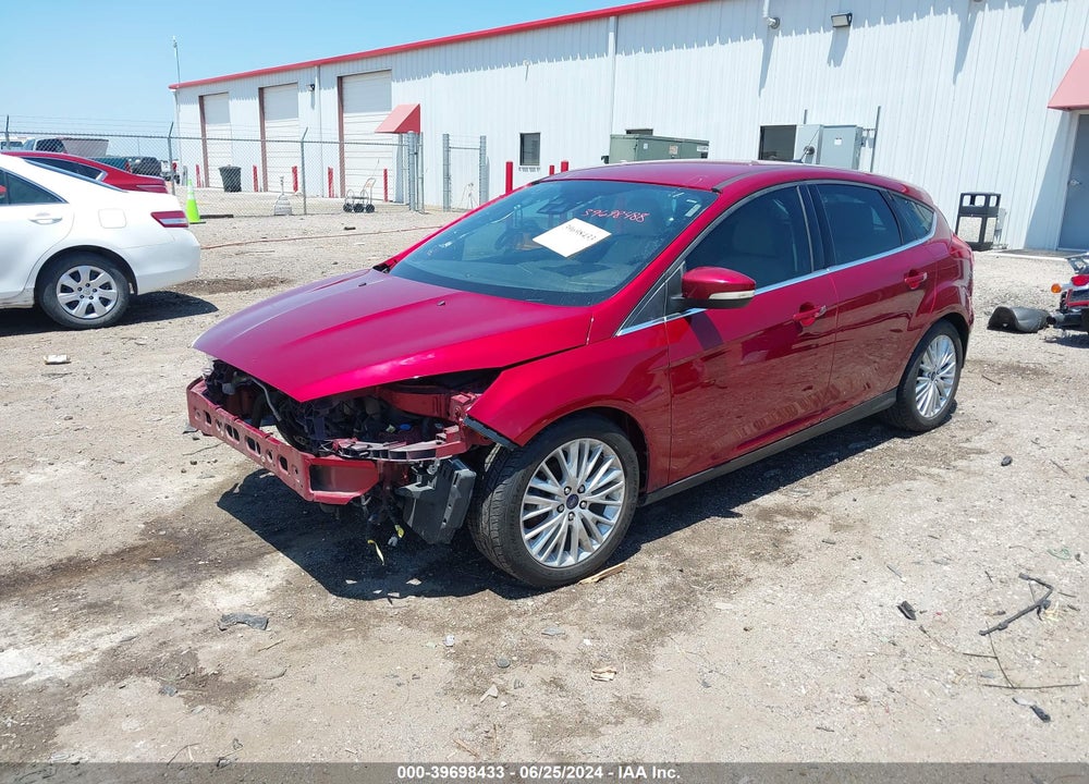 2015 FORD FOCUS TITANIUM VIN: 1FADP3N24FL246586