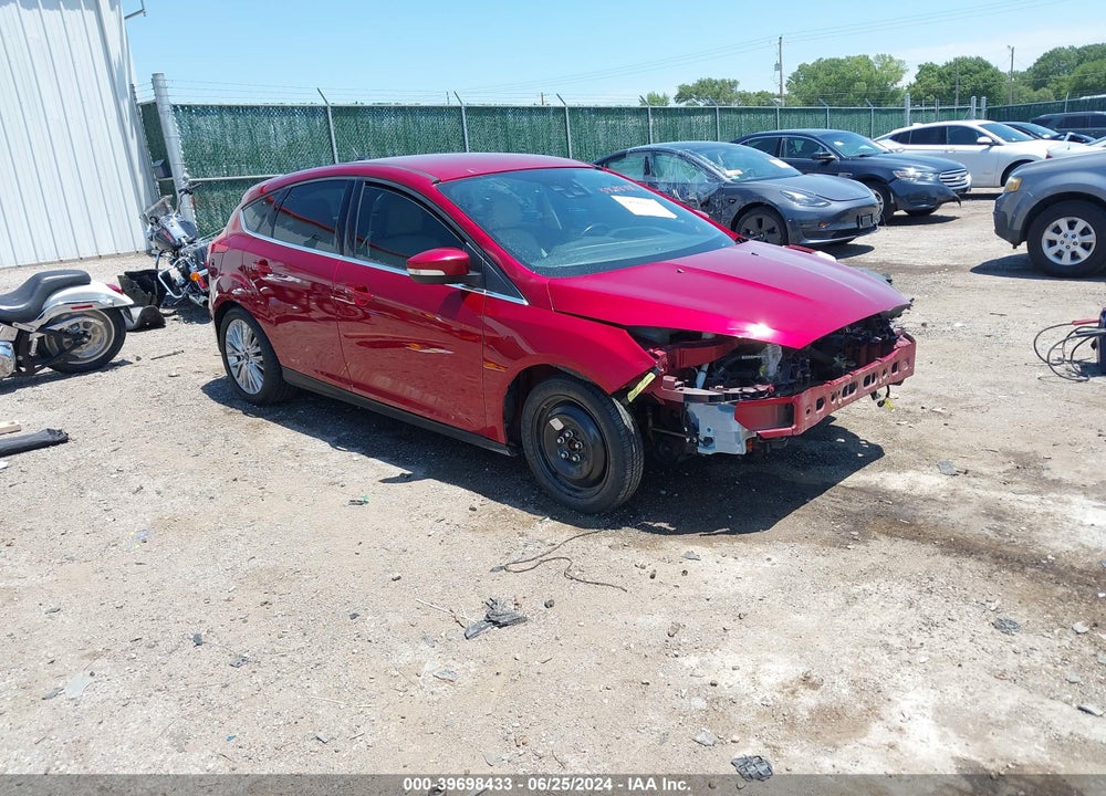 2015 FORD FOCUS TITANIUM VIN: 1FADP3N24FL246586