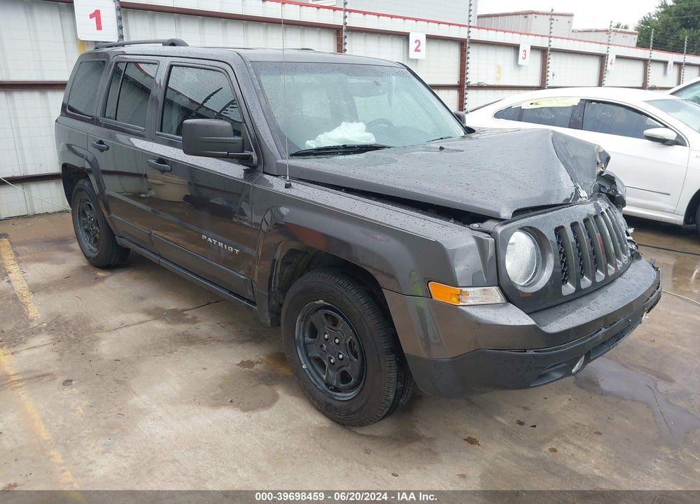 2017 JEEP PATRIOT SPORT FWD VIN: 1C4NJPBA3HD118775