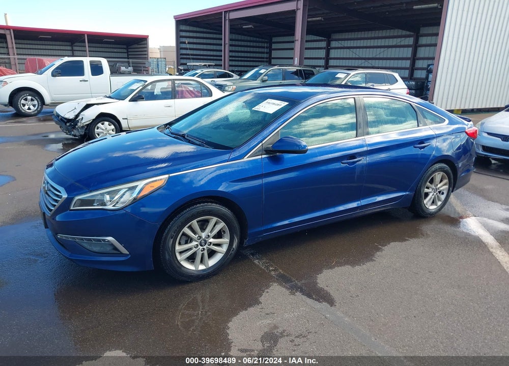 2015 HYUNDAI SONATA SE VIN: 5NPE24AFXFH183901