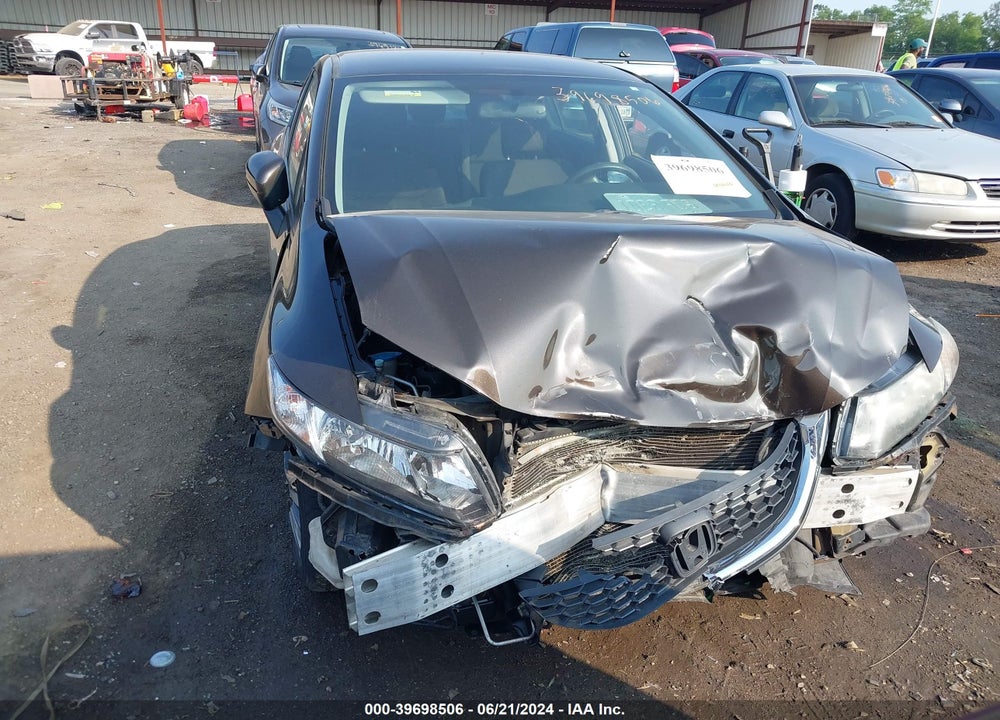 2014 HONDA CIVIC LX VIN: 2HGFB2F5XEH544237