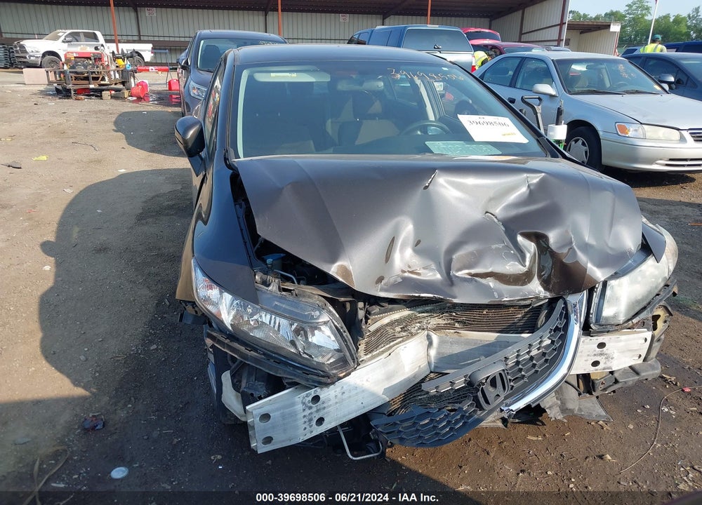 2014 HONDA CIVIC LX VIN: 2HGFB2F5XEH544237
