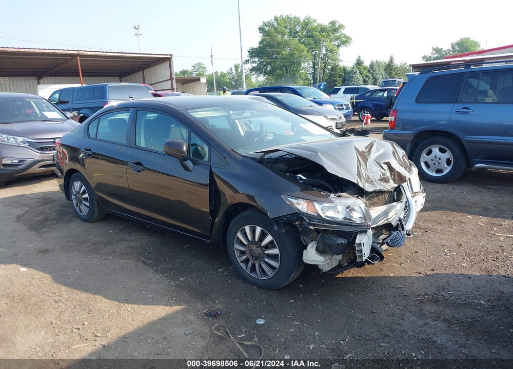 2014 HONDA CIVIC LX VIN: 2HGFB2F5XEH544237
