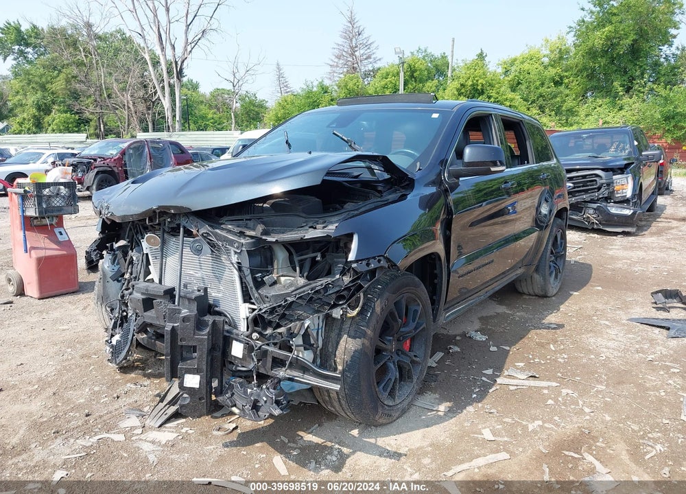 2015 JEEP GRAND CHEROKEE SRT VIN: 1C4RJFDJ5FC708620
