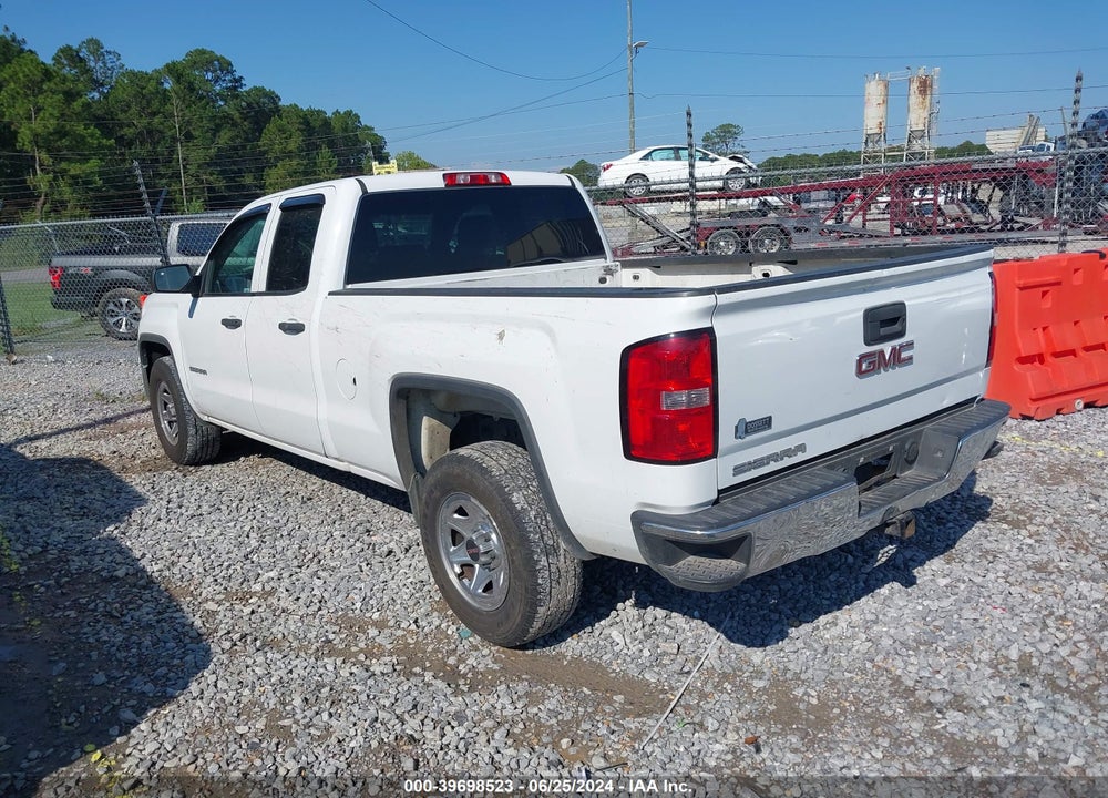 2015 GMC SIERRA 1500 VIN: 1GTR1TEH1FZ337334