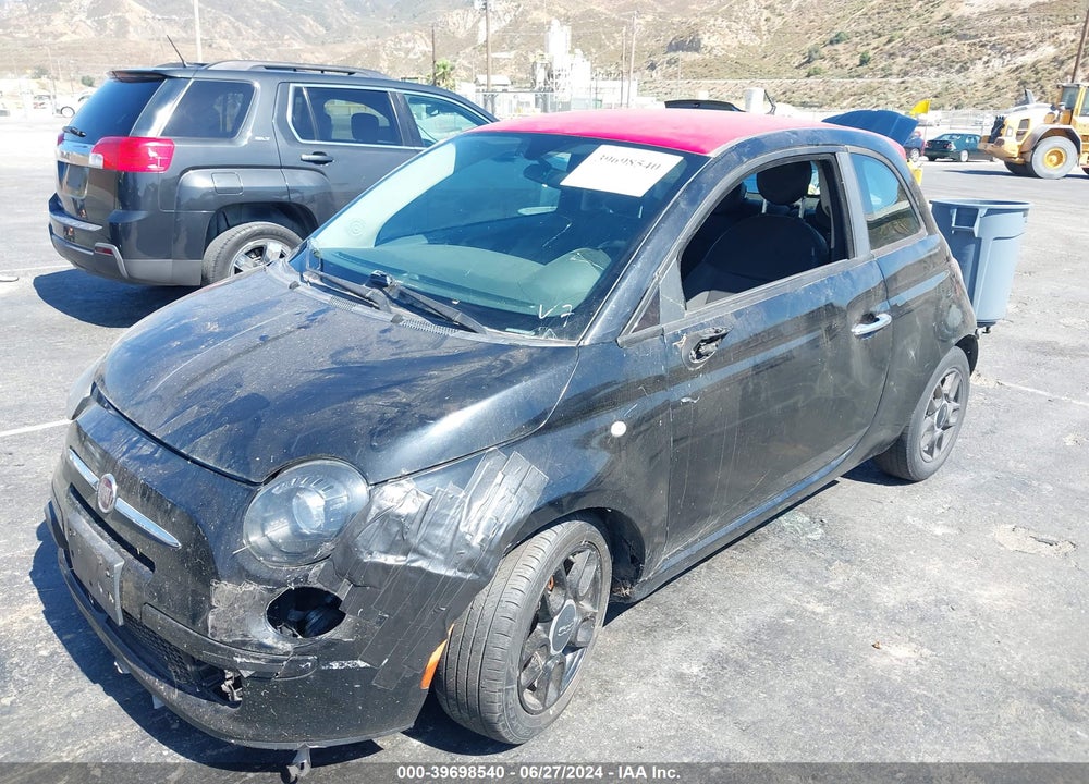 2015 FIAT 500 RIBELLE VIN: 3C3CFFAR2FT612633