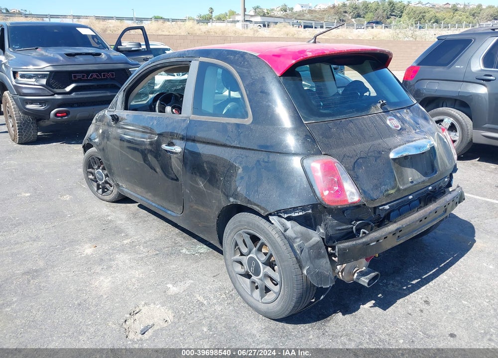 2015 FIAT 500 RIBELLE VIN: 3C3CFFAR2FT612633