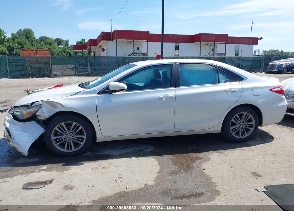 2016 TOYOTA CAMRY SE VIN: 4T1BF1FK3GU543217