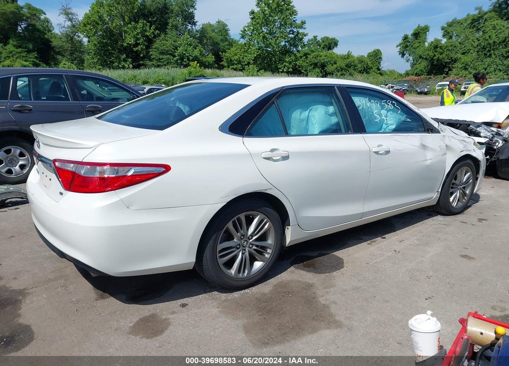 2016 TOYOTA CAMRY SE VIN: 4T1BF1FK3GU543217