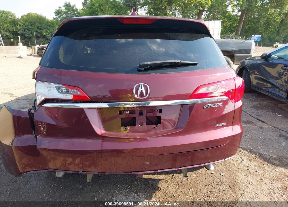 2015 ACURA RDX VIN: 5J8TB4H5XFL011045