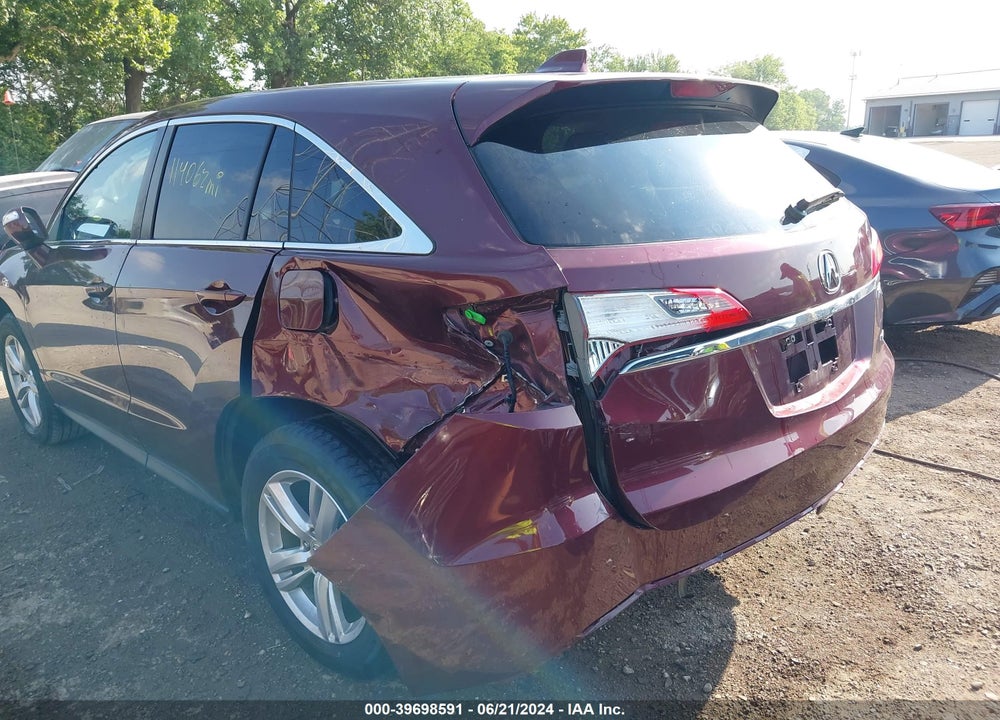 2015 ACURA RDX VIN: 5J8TB4H5XFL011045