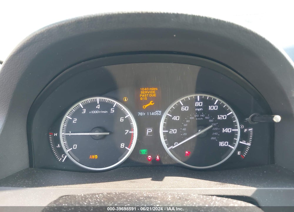 2015 ACURA RDX VIN: 5J8TB4H5XFL011045