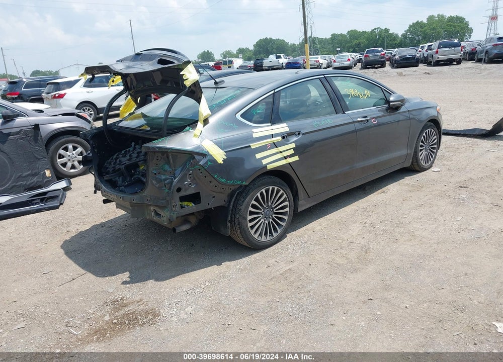 2018 FORD FUSION TITANIUM VIN: 3FA6P0D9XJR234040