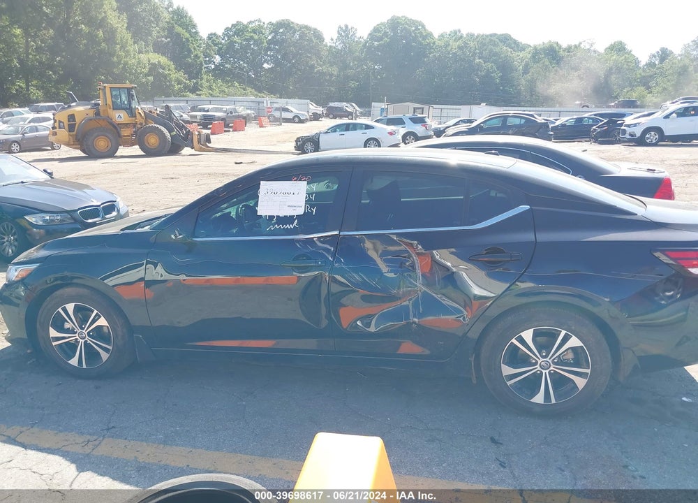 2022 NISSAN SENTRA SV XTRONIC CVT VIN: 3N1AB8CV9NY305727
