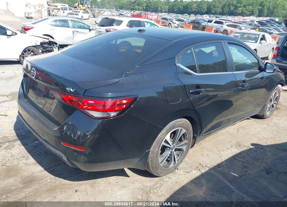 2022 NISSAN SENTRA SV XTRONIC CVT VIN: 3N1AB8CV9NY305727