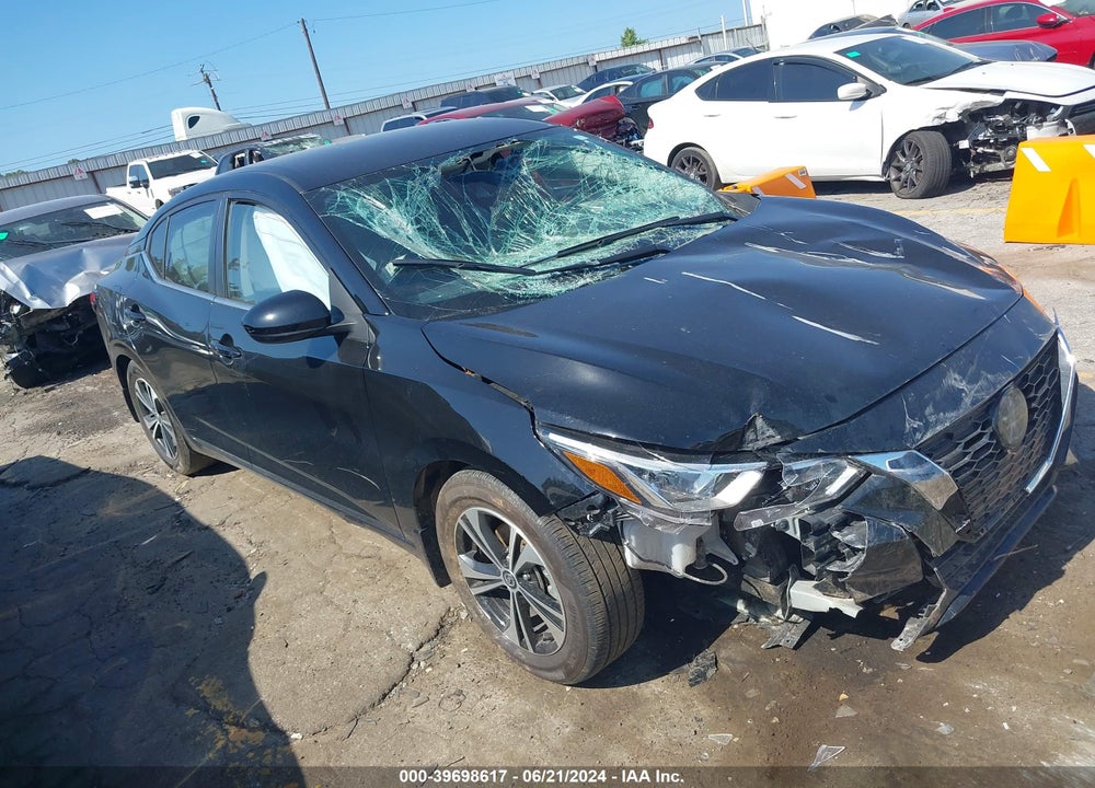2022 NISSAN SENTRA SV XTRONIC CVT VIN: 3N1AB8CV9NY305727