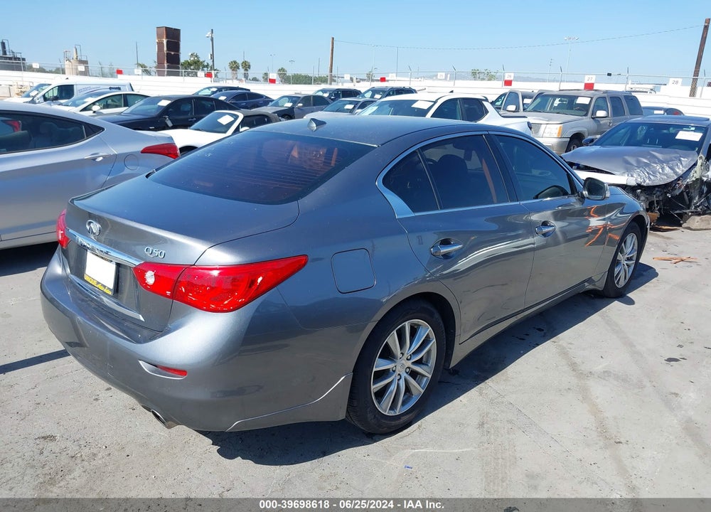 2017 INFINITI Q50 2.0T PREMIUM VIN: JN1CV7AP9HM642677