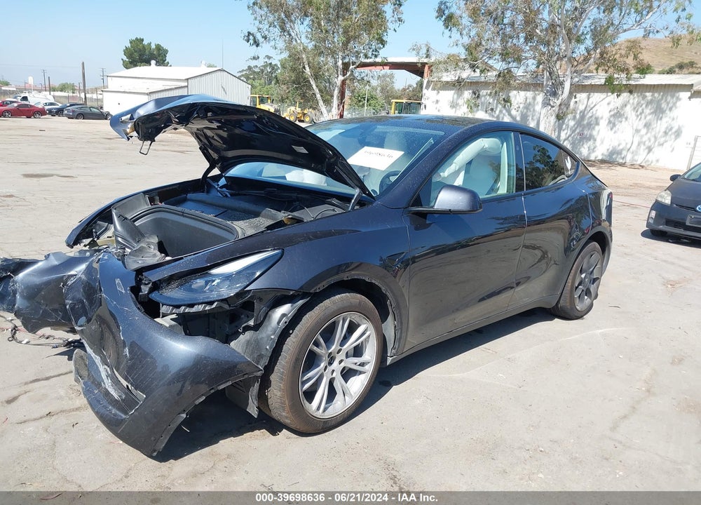 2024 TESLA MODEL Y LONG RANGE DUAL MOTOR ALL-WHEEL DRIVE VIN: 7SAYGAEE1RF991798