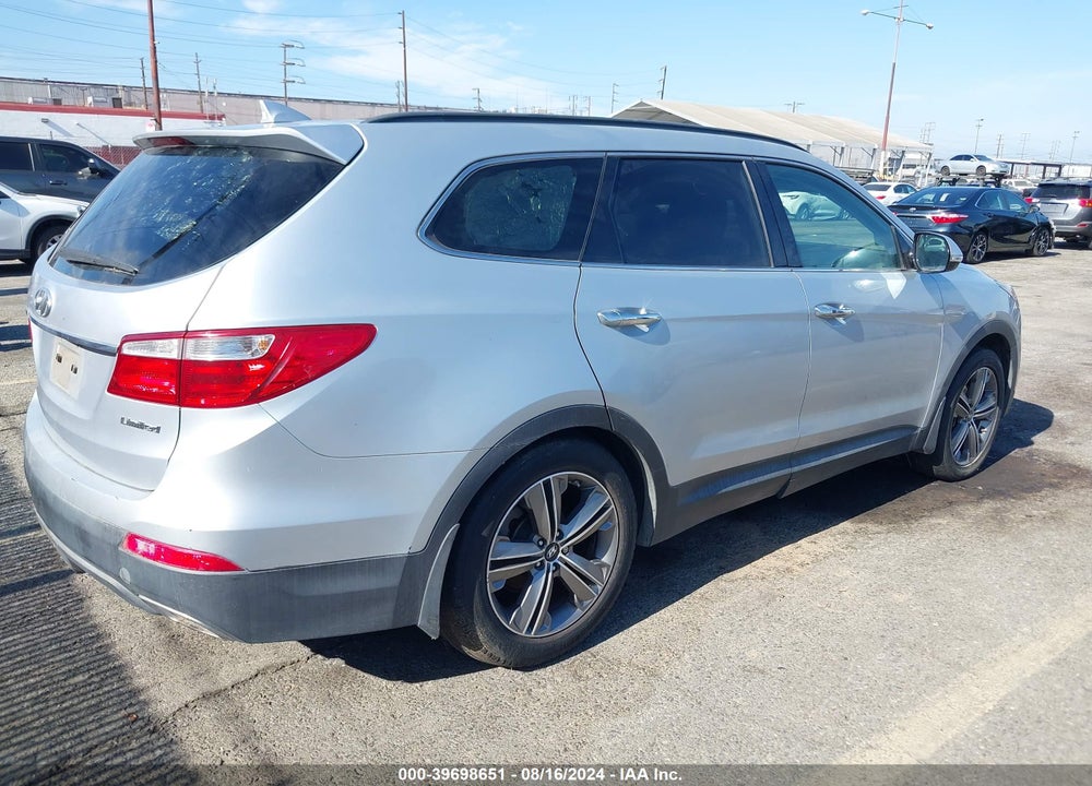 2014 HYUNDAI SANTA FE LIMITED VIN: KM8SN4HF9EU078914