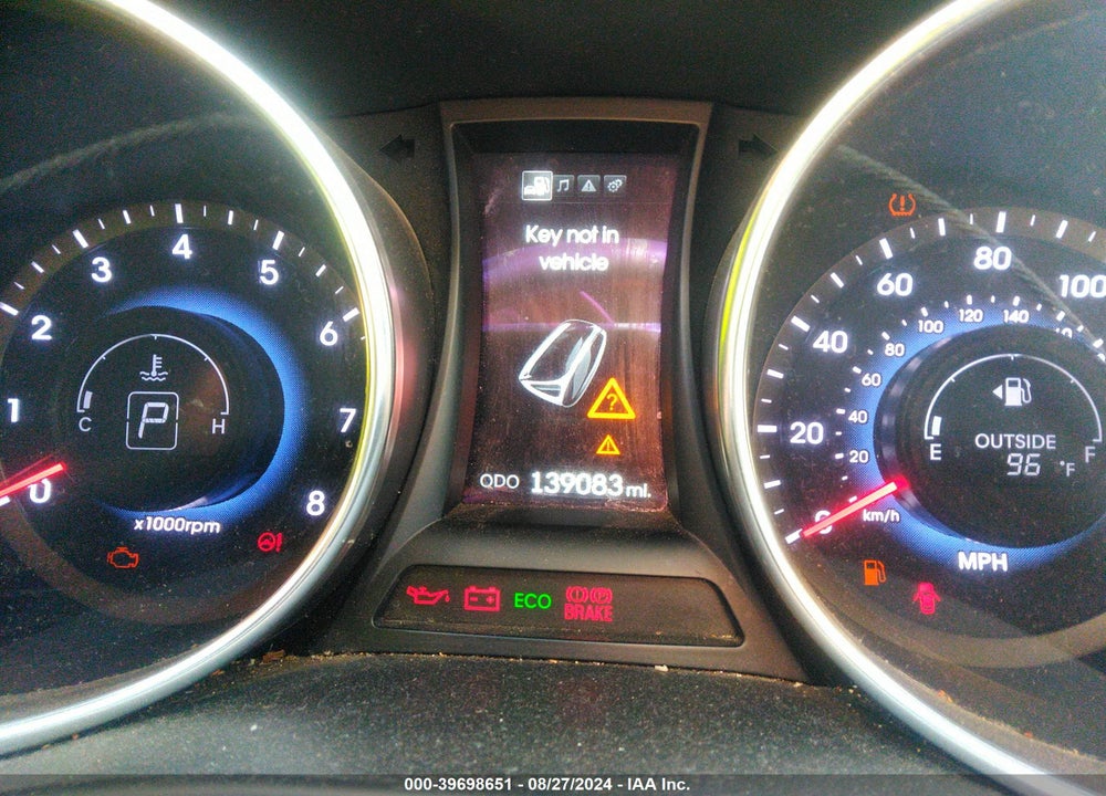 2014 HYUNDAI SANTA FE LIMITED VIN: KM8SN4HF9EU078914