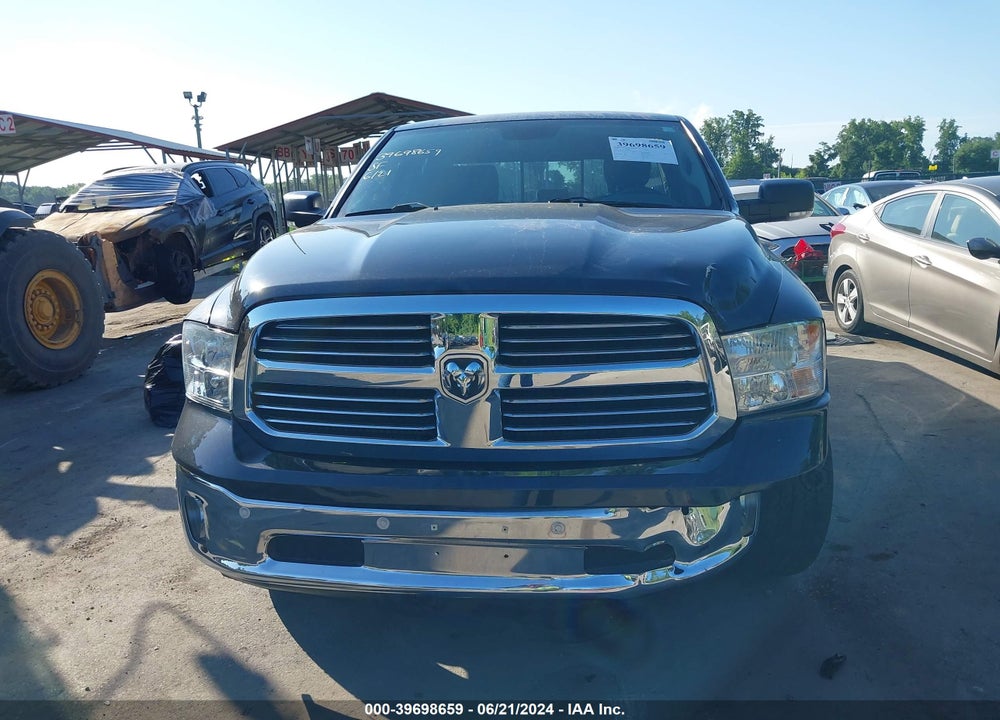 2018 RAM 1500 BIG HORN QUAD CAB 4X4 6'4 BOX VIN: 1C6RR7GT1JS216166