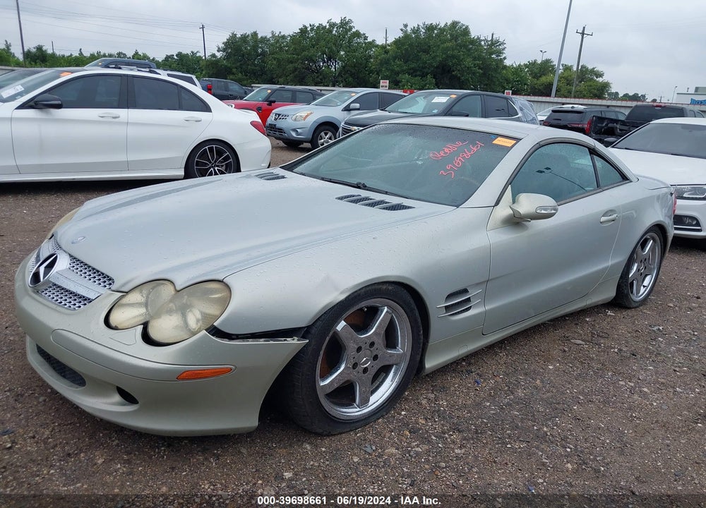 2003 MERCEDES-BENZ SL 500 VIN: WDBSK75F13F009945